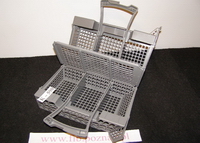 KOSZYK NA SZTUĆCE-SZARY